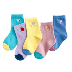 Шкарпетки комплект 5 пар SCOOL, різнокольорові, S 12-15 см