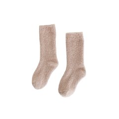 Шкарпетки зимові пухнасті рожеві, рожеві, L 18-20 см