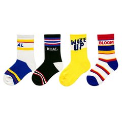 Шкарпетки набір 4 пари DARK, різнокольорові, M 15-18 см