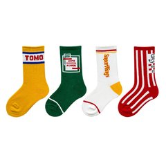 Шкарпетки набір 4 пари SUGAR, різнокольорові, L 18-20 см