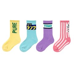 Шкарпетки набір 4 пари TOMO, різнокольорові, M 15-18 см
